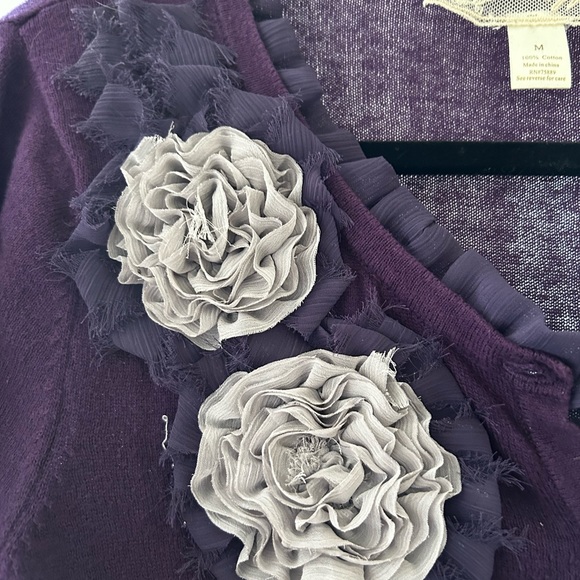 Purple cardigan - size medium - Picture 5 of 10